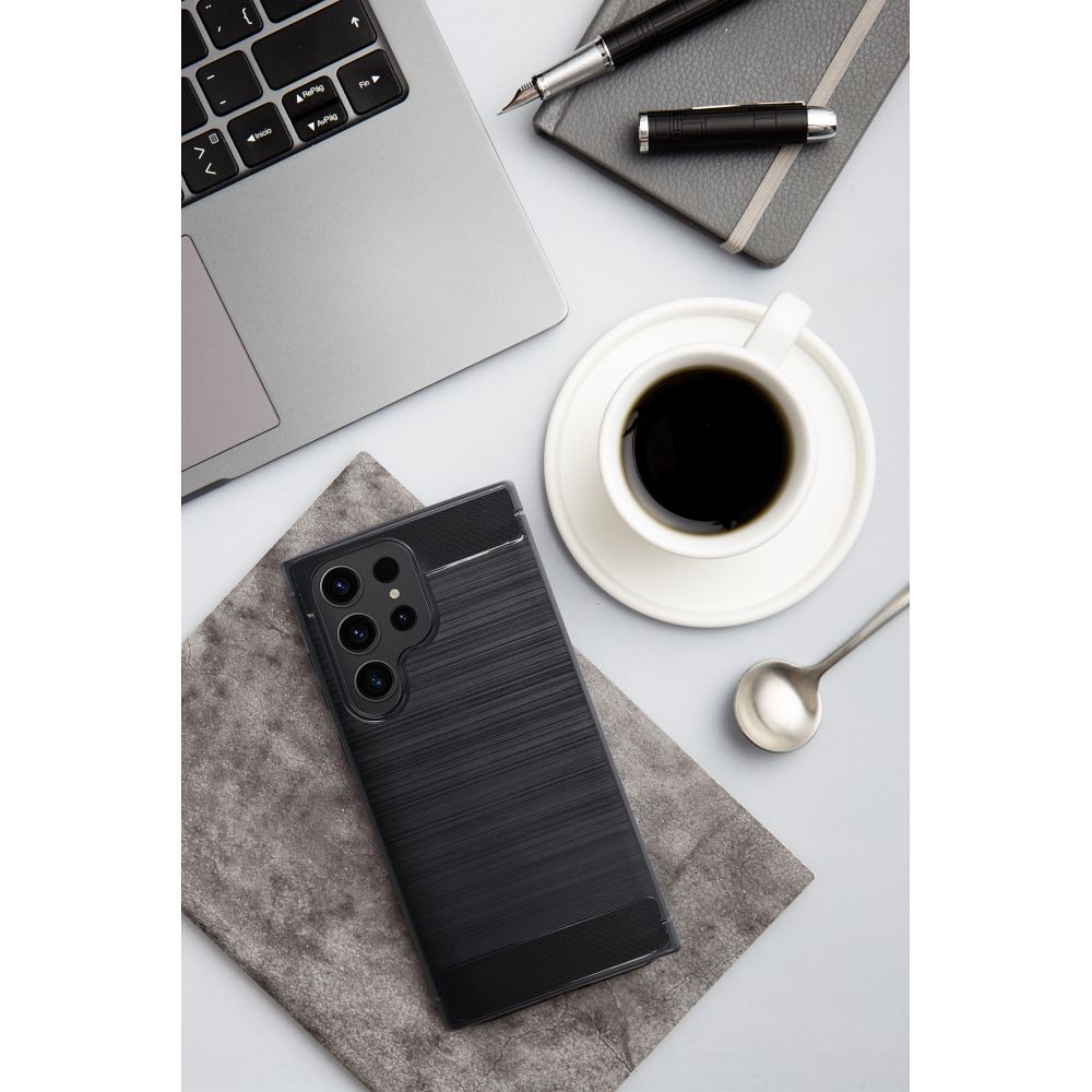 CARBON Zadný kryt pre Samsung Galaxy A55 5G - čierny