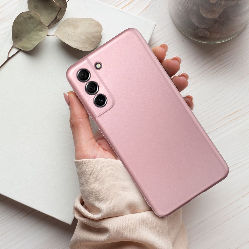 METALLIC Zadný kryt pre Samsung Galaxy A35 5G - ružový