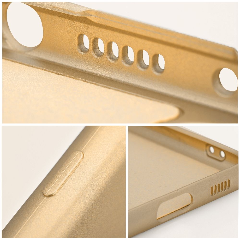 METALLIC Zadný kryt pre Samsung Galaxy A35 5G - zlatý