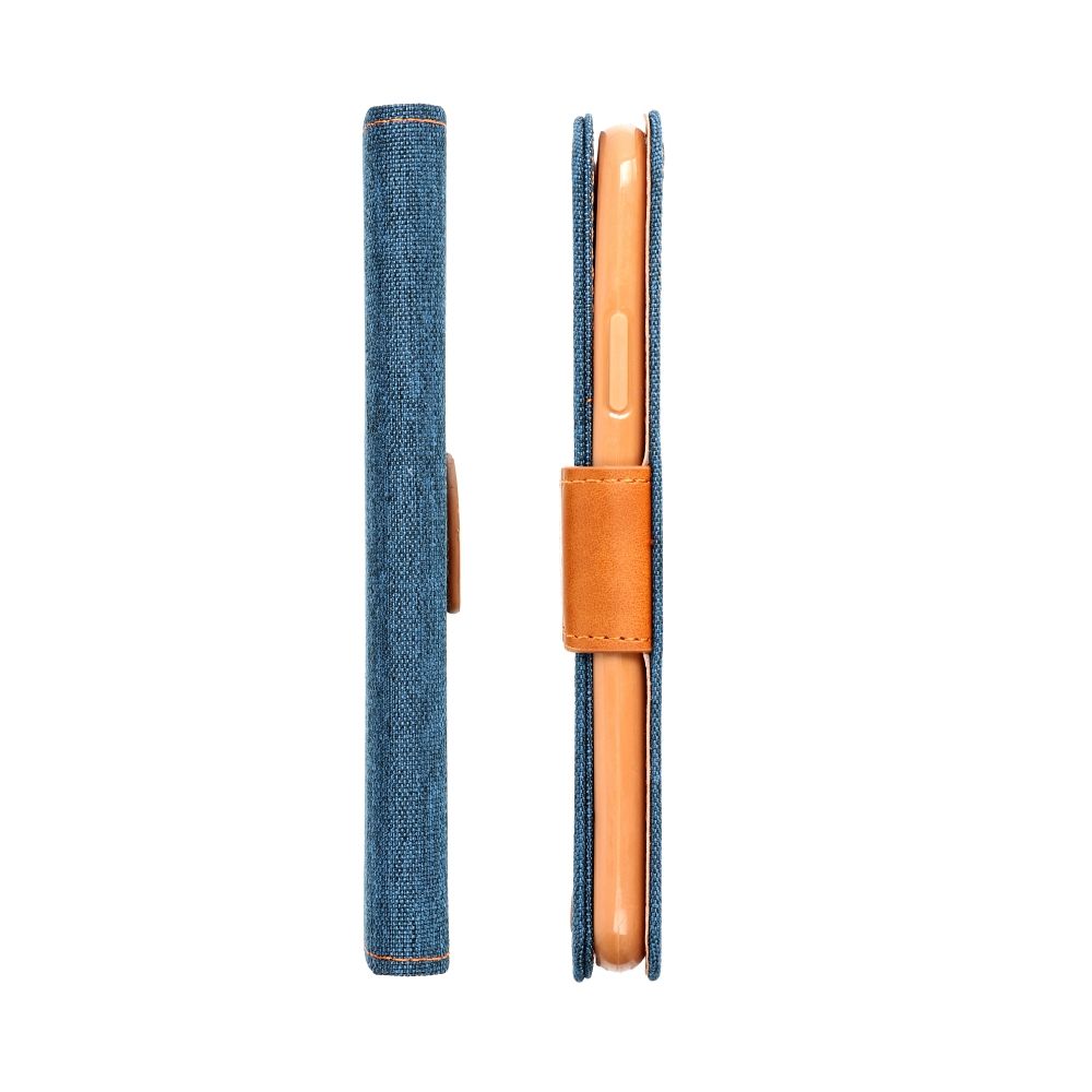 CANVAS Knižkové puzdro pre Xiaomi Redmi Note 13 PRO - modro hnedé