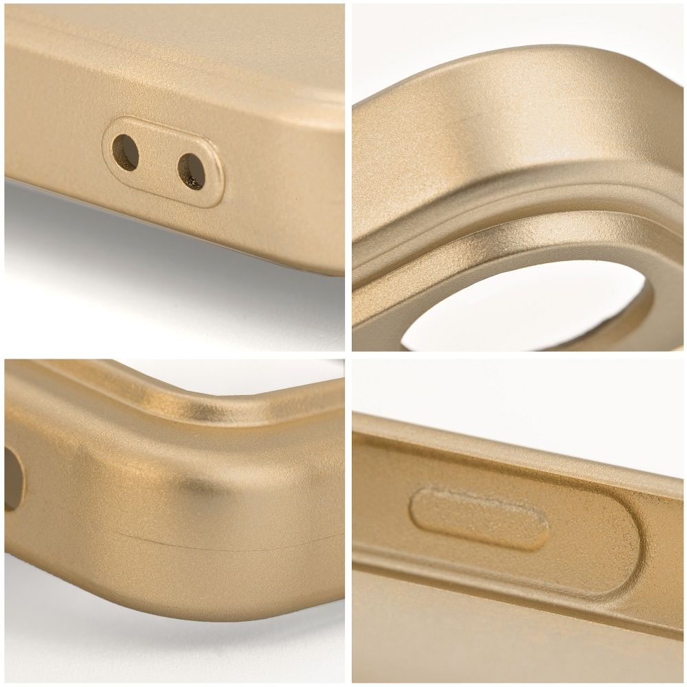 METALLIC Zadný kryt pre Samsung Galaxy A55 5G - zlatý