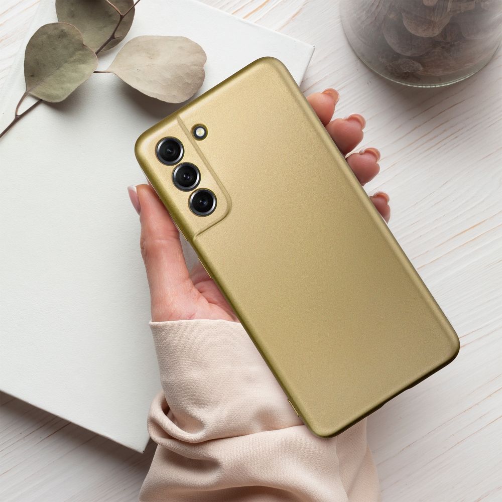 METALLIC Zadný kryt pre Samsung Galaxy A55 5G - zlatý
