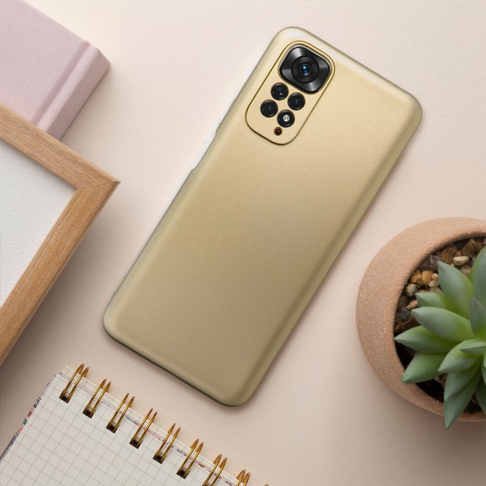 METALLIC Zadný kryt pre Xiaomi Redmi 13C / POCO C65 - zlatý