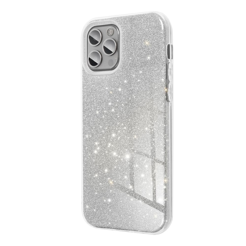 SHINING Zadný kryt pre Xiaomi Redmi 13C / POCO C65 - strieborný