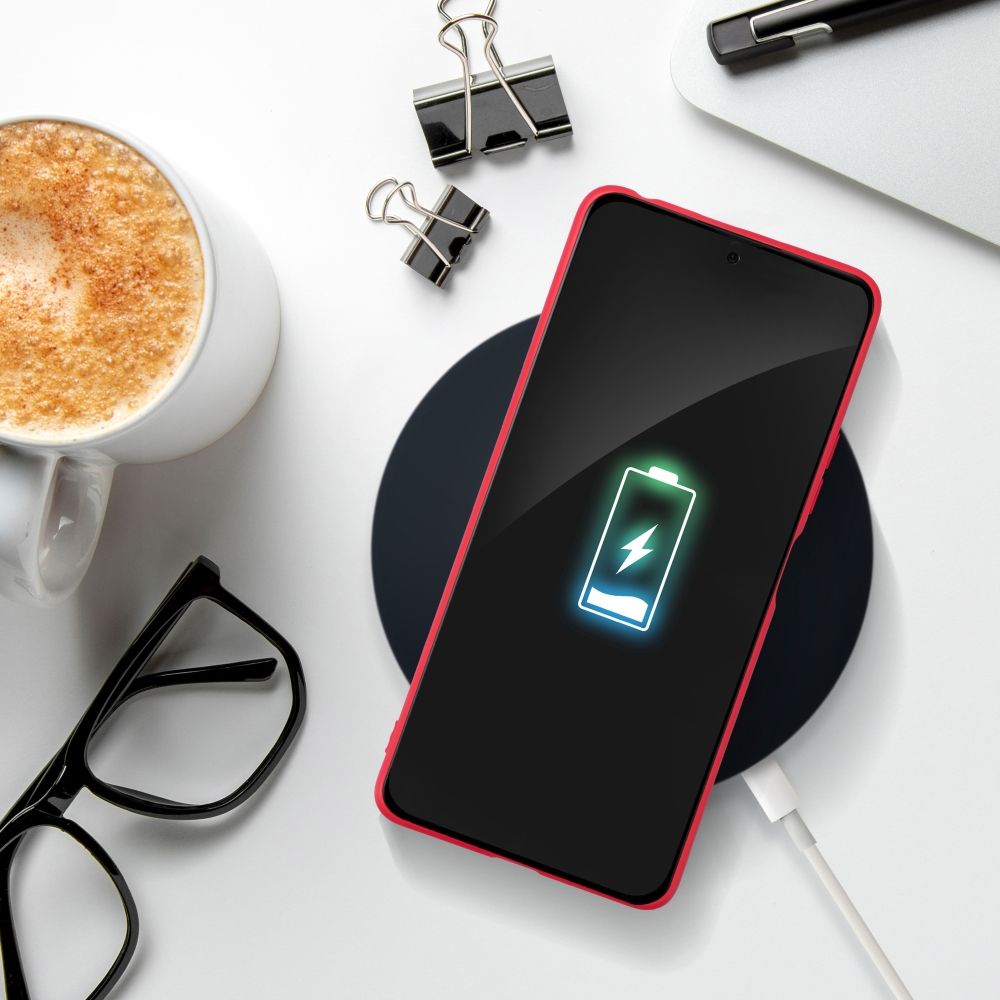 SOFT Zadný kryt pre Xiaomi Redmi 13C / POCO C65 - červený