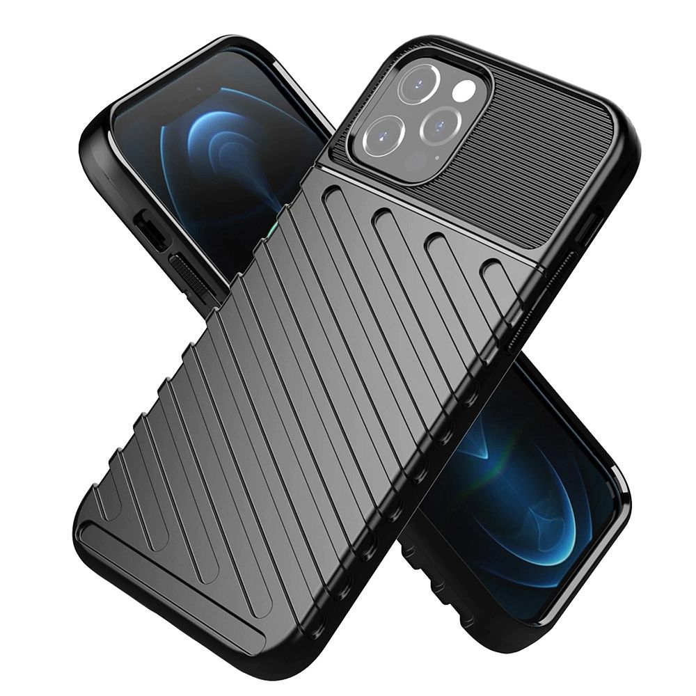 THUNDER Zadný kryt pre Xiaomi Redmi 13C / POCO C65 - čierny