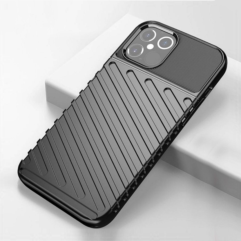 THUNDER Zadný kryt pre Xiaomi Redmi 13C / POCO C65 - čierny