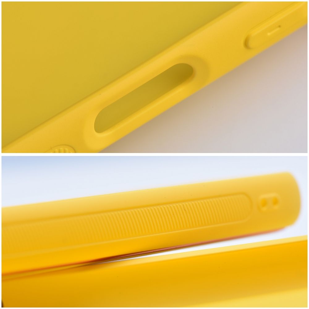 LEDER Zadný kryt pre Xiaomi Redmi 13C / POCO C65 - žltý