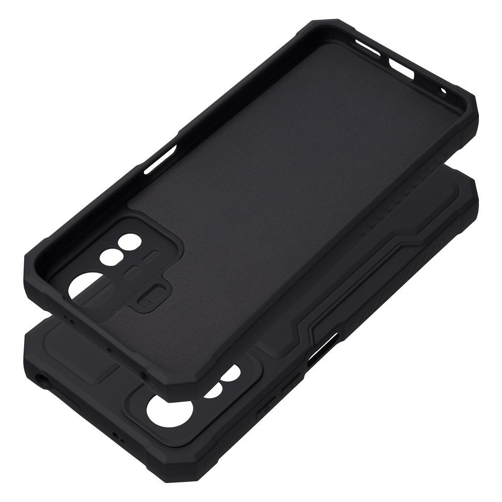 HEAVY DUTY Zadný kryt pre Xiaomi Redmi Note 12S - čierny