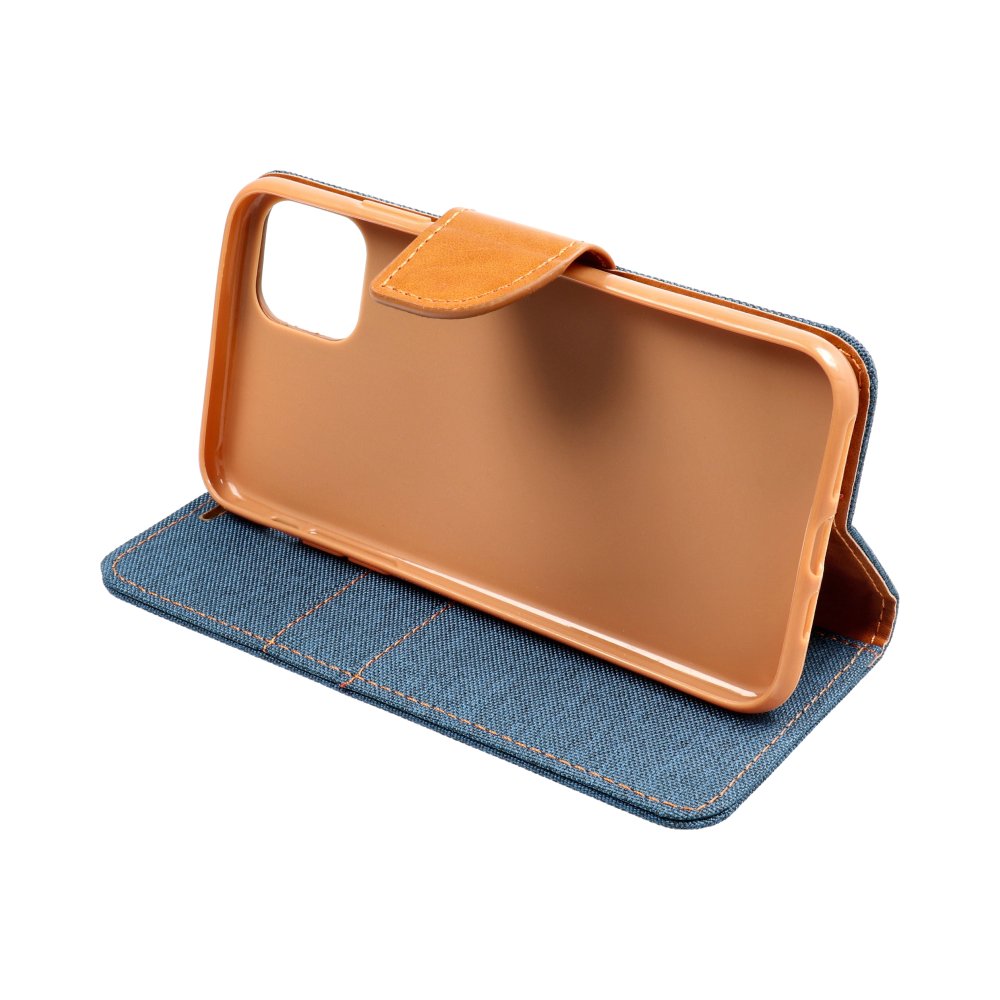 CANVAS Knižkové puzdro pre Samsung Galaxy S23 5G - modro hnedé