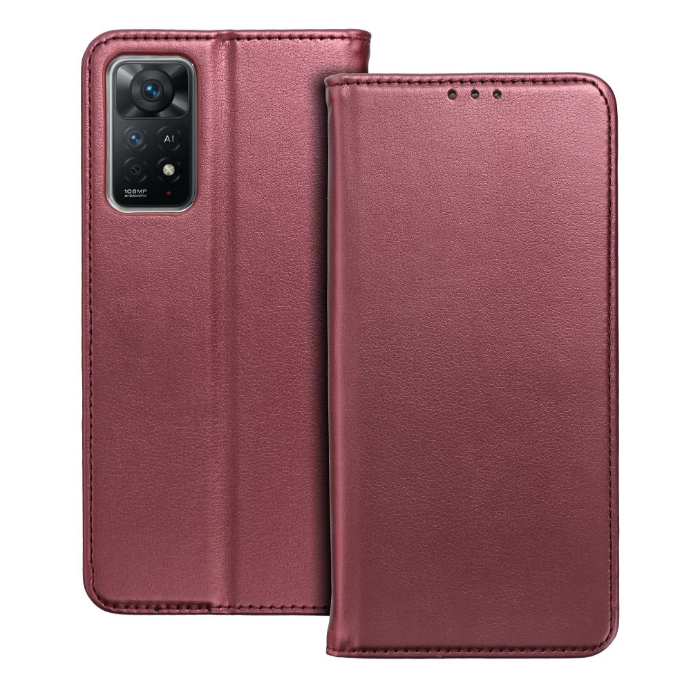 SMART MAGNETIC Peňaženkové puzdro pre Honor X7b - bordové