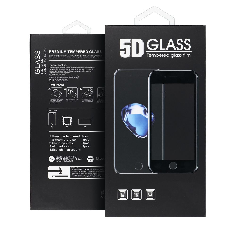 Tvrdené sklo 5D Full Glue pre Apple iPhone 15 Plus / 16 Plus