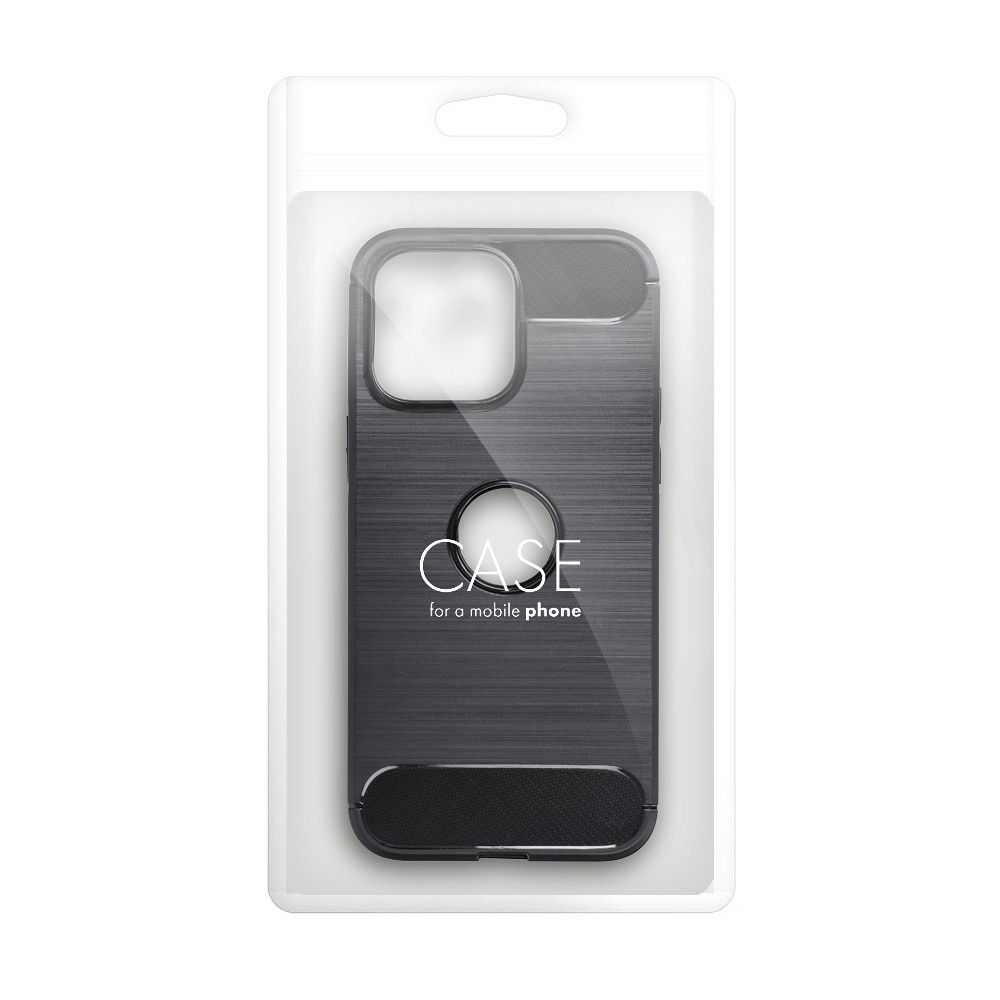 CARBON puzdro pre Apple iPhone 16 Plus čierne