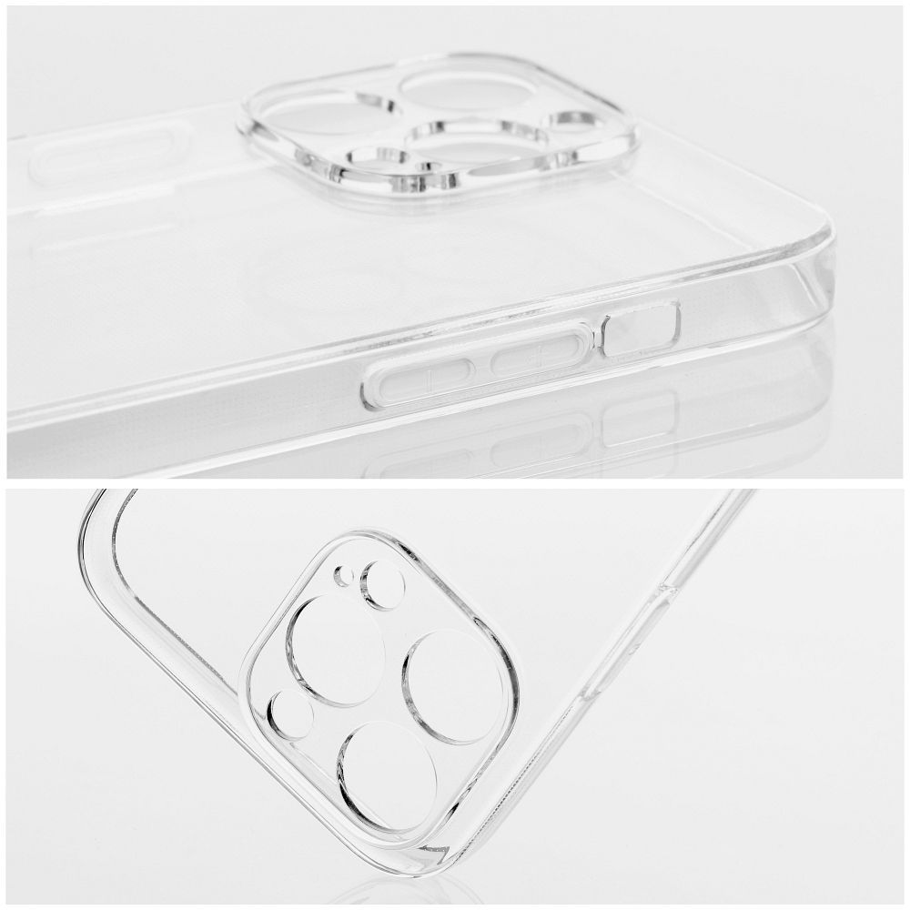 CLEAR Puzdro 2 mm pre Apple iPhone 16 Plus (ochrana fotoaparátu) priehľadné