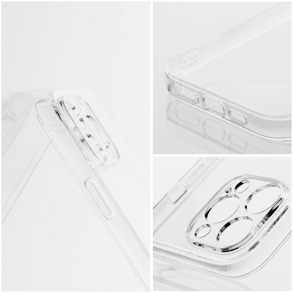 CLEAR Puzdro 2 mm pre Apple iPhone 16 Plus (ochrana fotoaparátu) priehľadné
