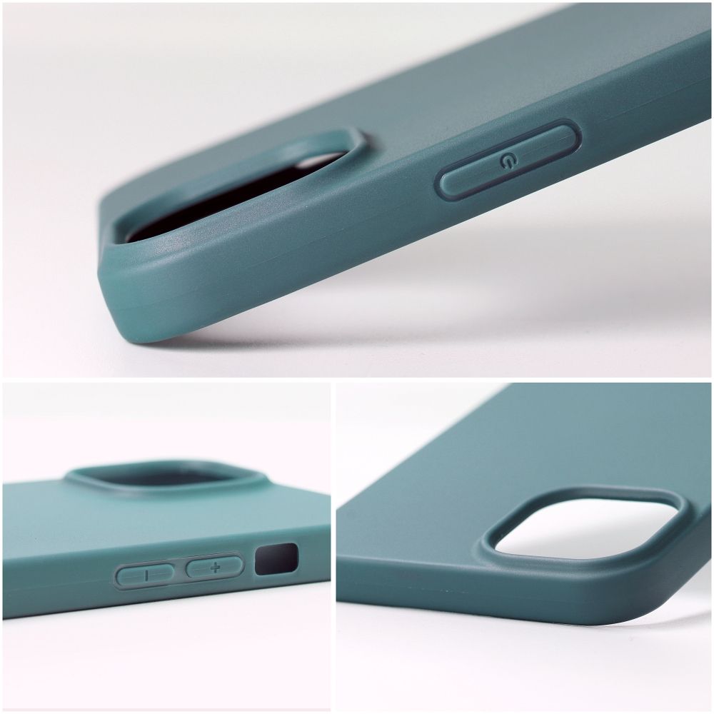 MATNÉ puzdro Apple iPhone 16 tmavo zelené
