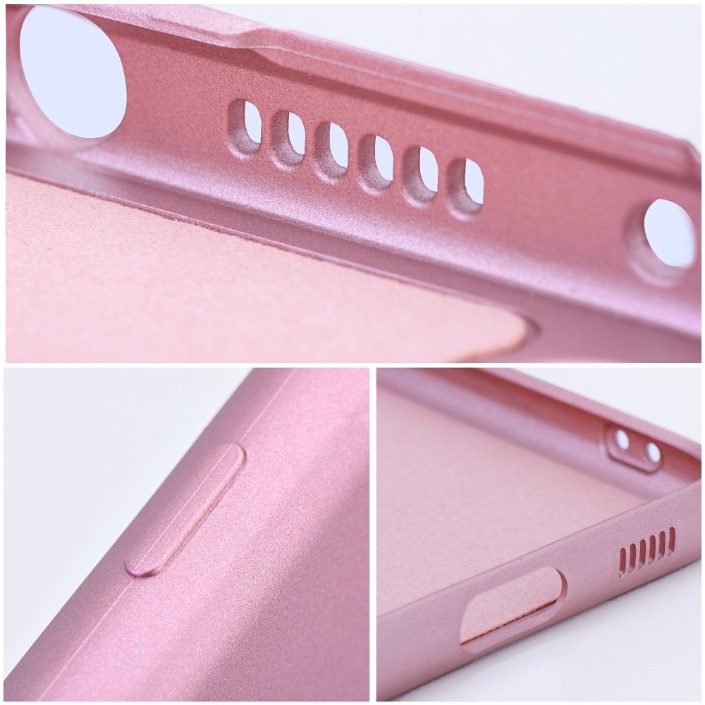 METALICKÉ puzdro na Apple iPhone 16 Pro ružové