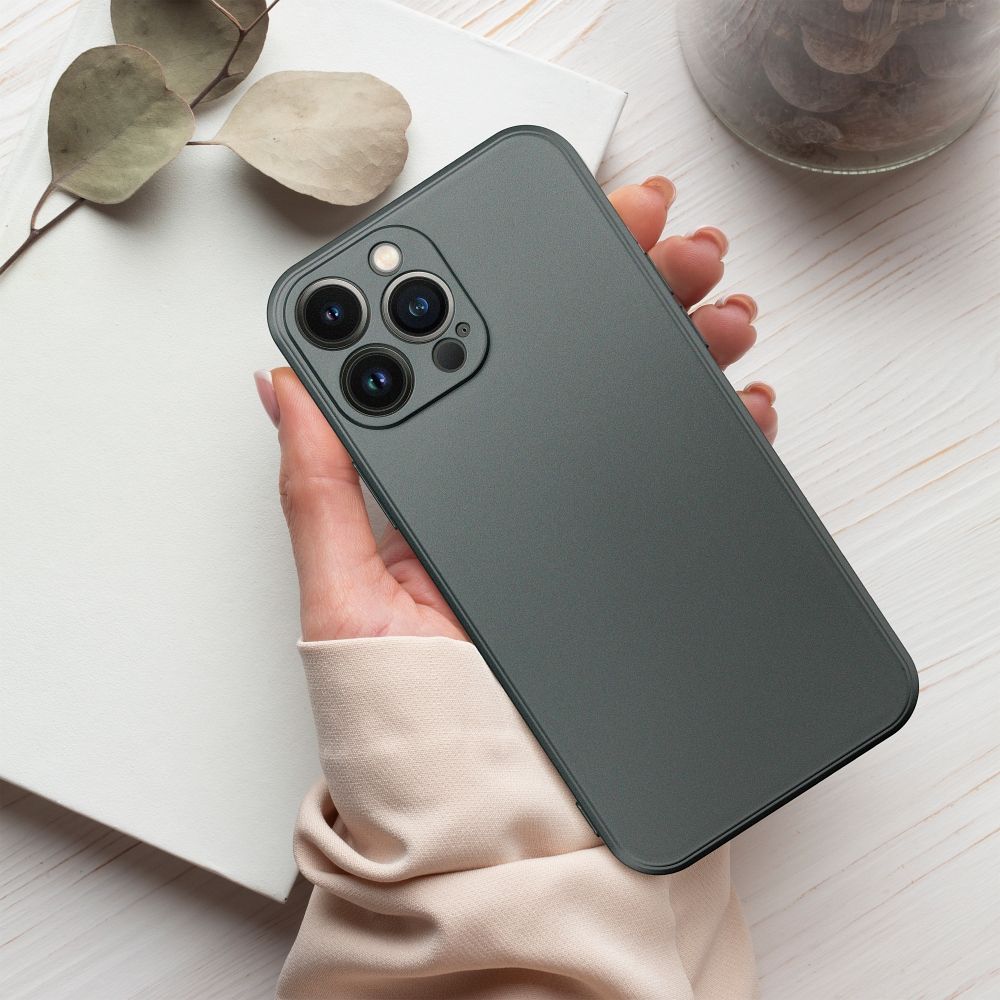KOVOVÉ puzdro na Apple iPhone 16 Plus šedé