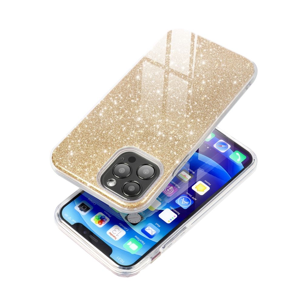 SHINING Puzdro na Apple iPhone 16 Pro zlaté