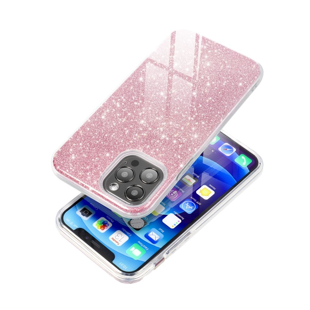 SHINING Puzdro na Apple iPhone 16 Plus ružové