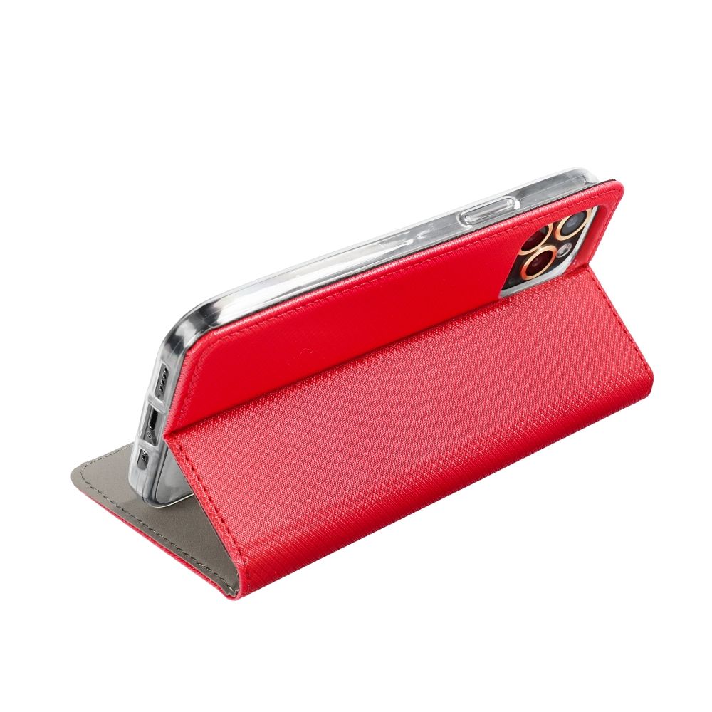 SMART CASE Book pre XIAOMI Redmi Note 13 4G červená