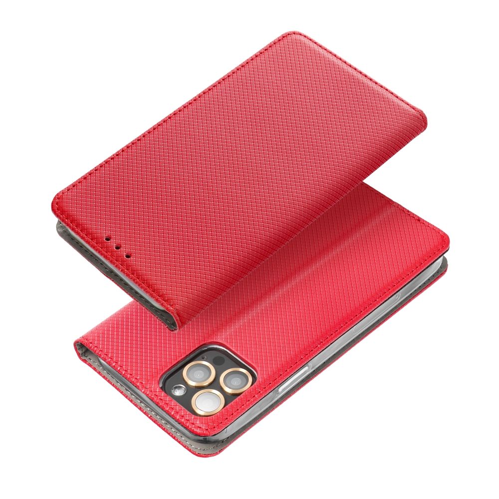 SMART CASE Book pre XIAOMI Redmi Note 13 4G červená