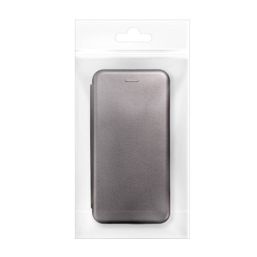 Knižkové puzdro ELEGANCE pre Samsung Galaxy S25 šedé