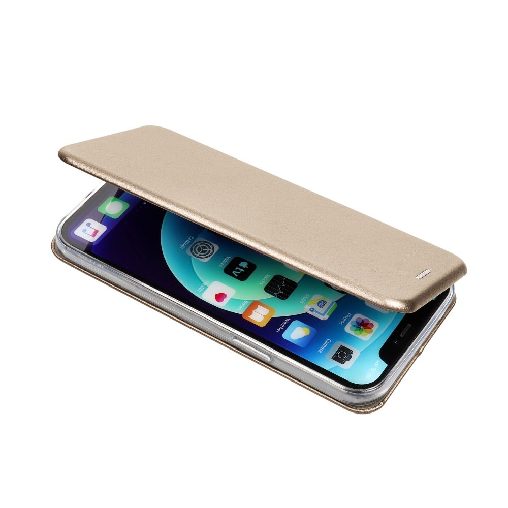Knižkové puzdro ELEGANCE pre Samsung Galaxy S25 Plus zlaté