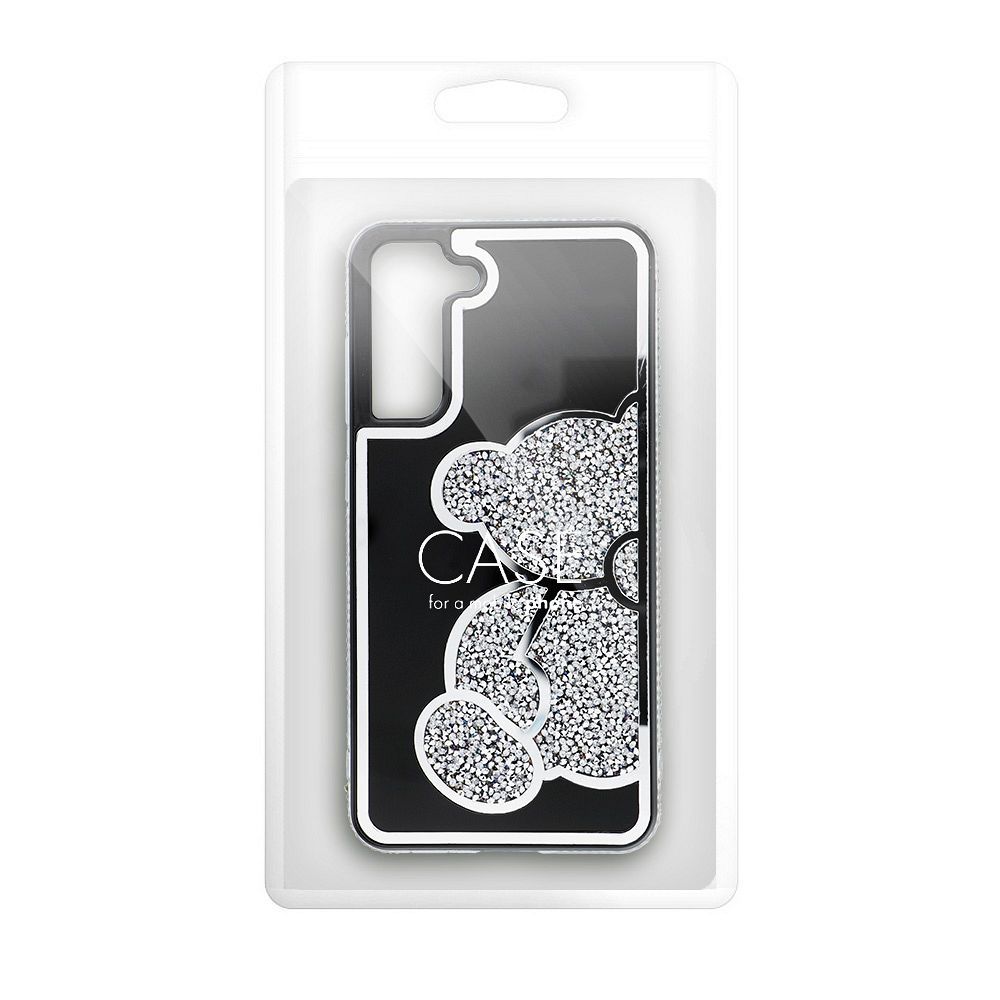 Púzdro MEDVÍDIKA pre Samsung Galaxy S25 strieborné