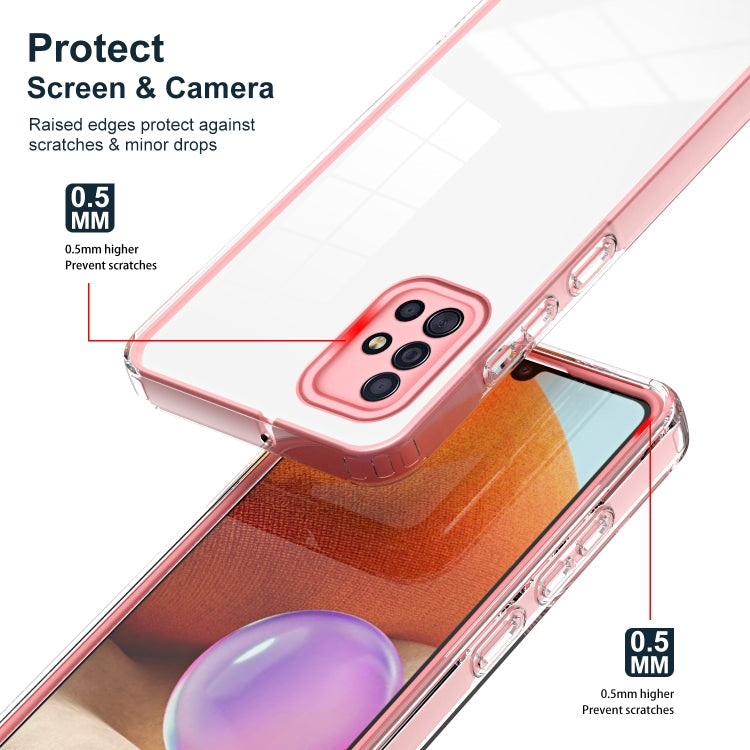 FRAME Zadný kryt pre Samsung Galaxy A71 - ružový