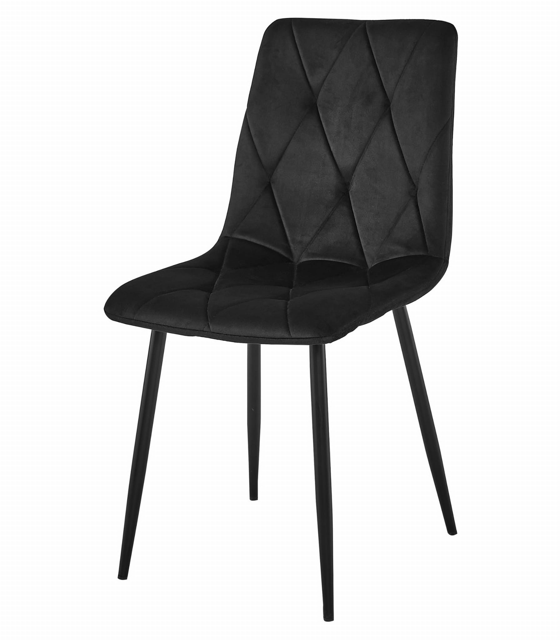 Sada stola NP 120x80cm Craft Black + 4 čierne stoličky LIBRA