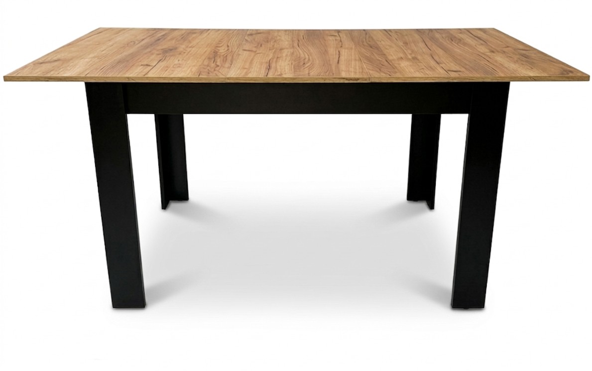 Stôl NP 120-160x80, nohy Craft, čierne