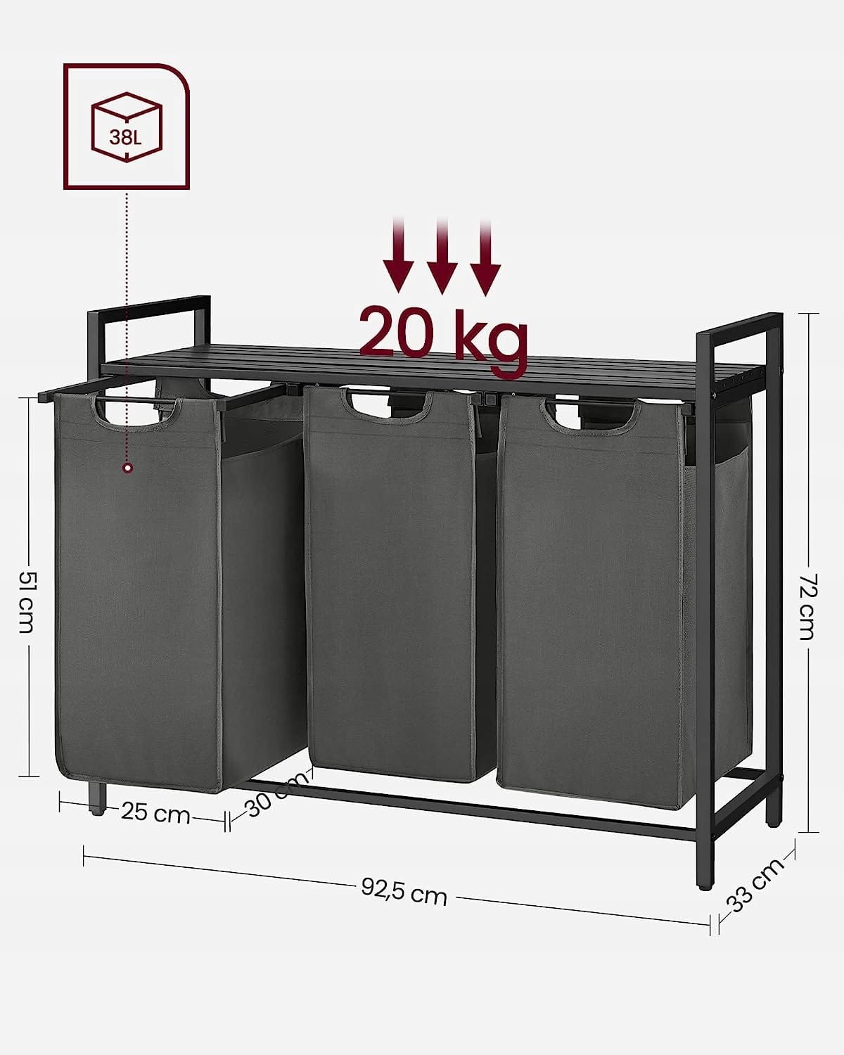 Kúpeľňová skrinka - BLH301G01