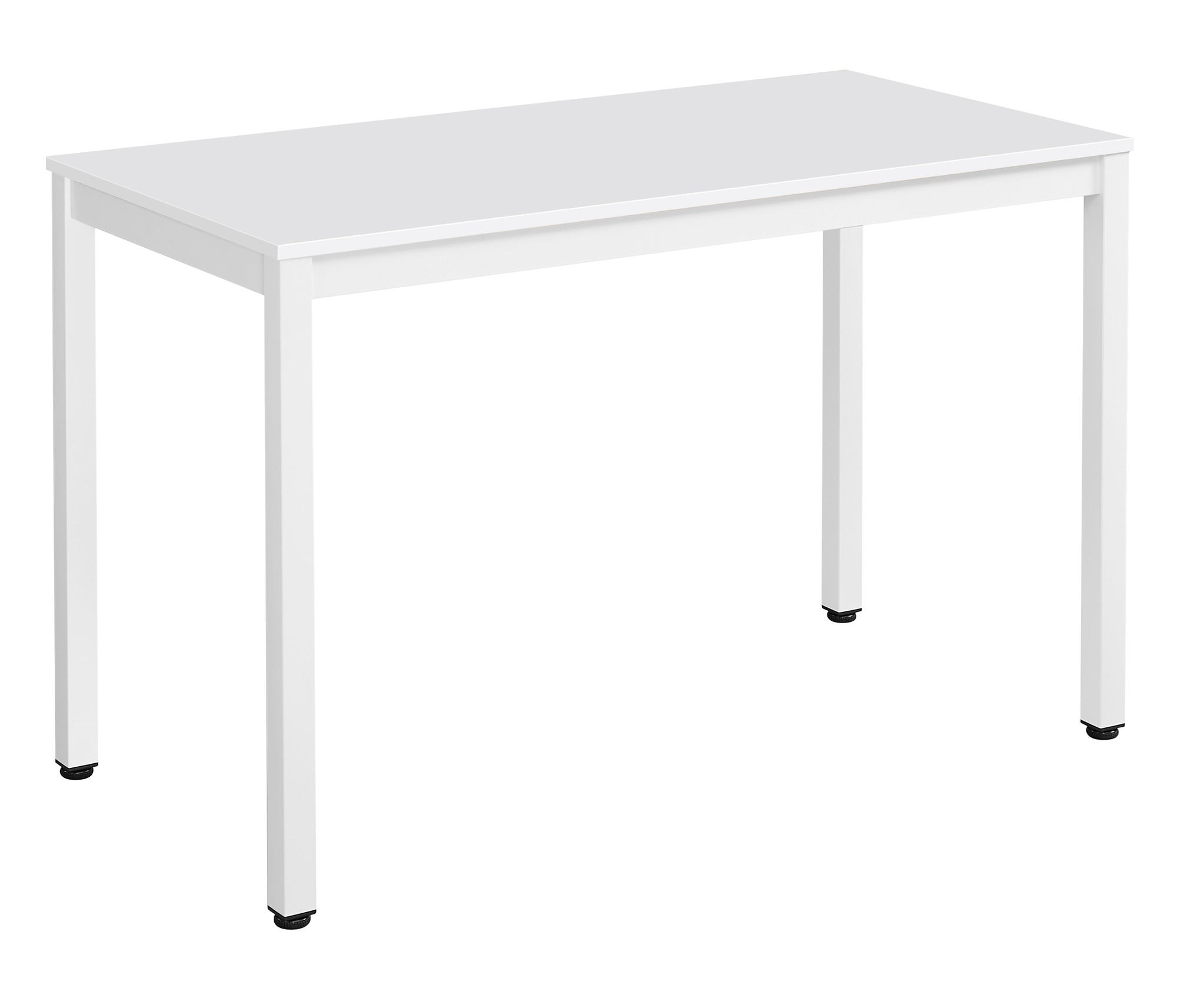 Stôl TESSA 120 cm x 60 cm - biely / biele nohy