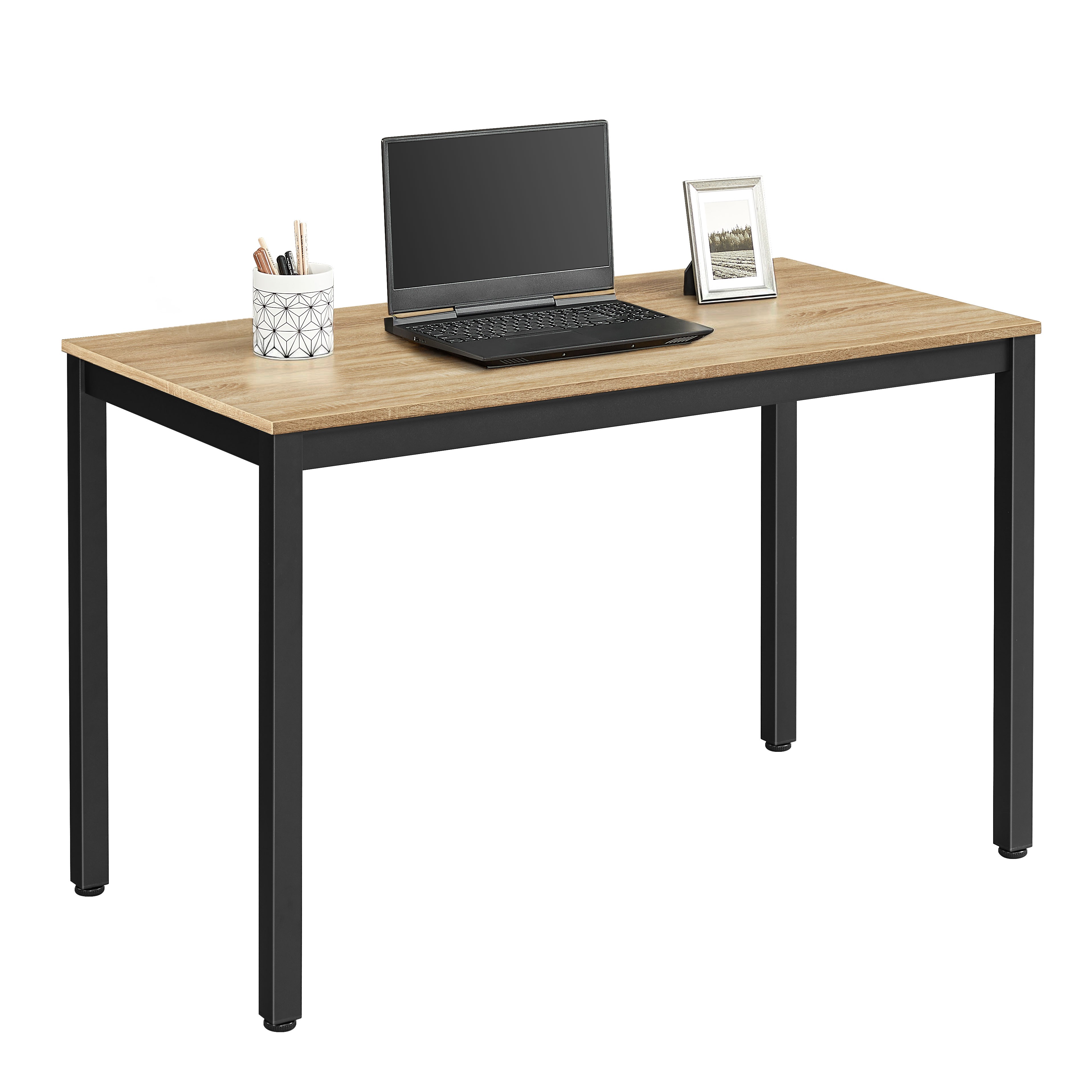 Stôl TESSA 120 cm x 60 cm - dub sonoma / čierne nohy