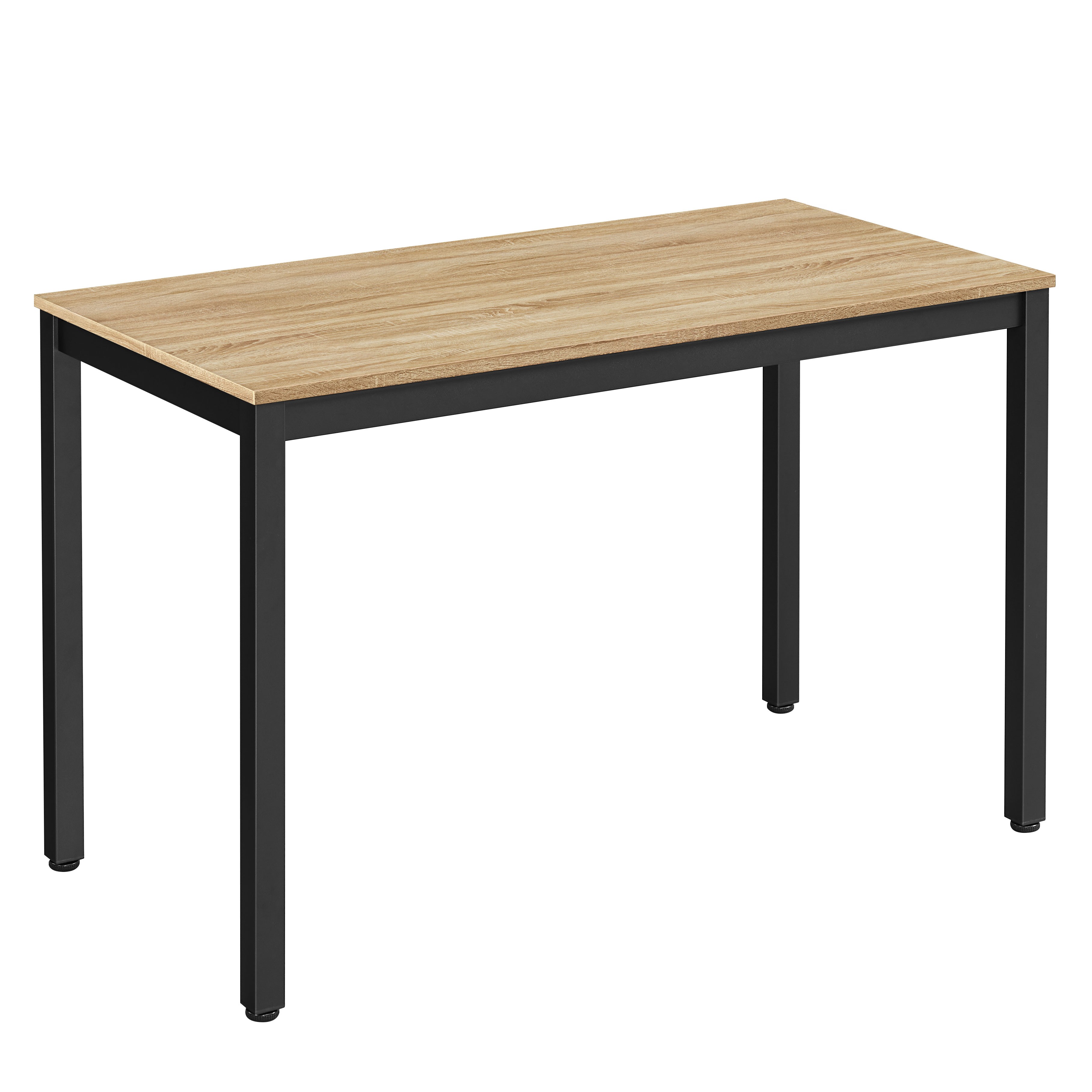 Stôl TESSA 120 cm x 60 cm - dub sonoma / čierne nohy