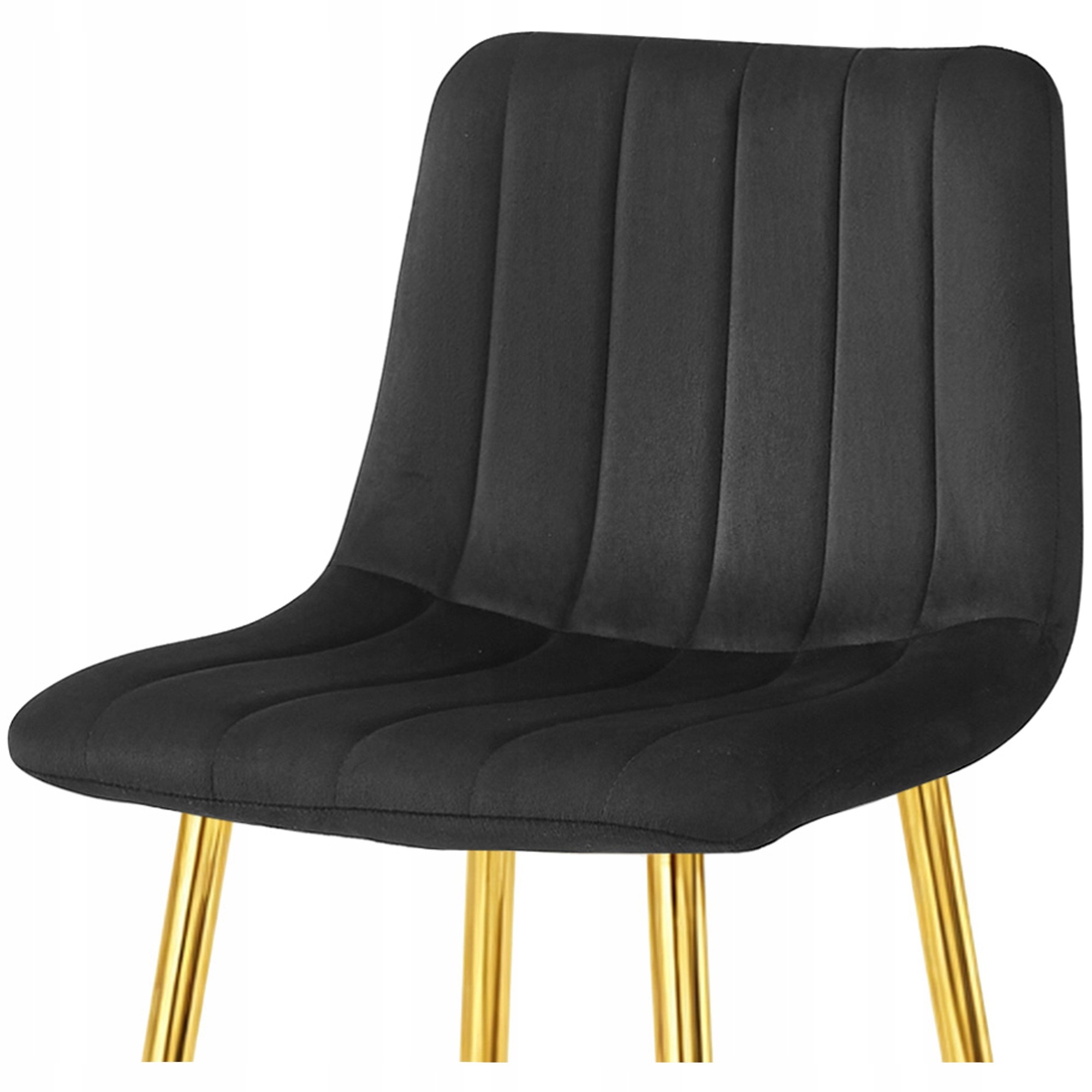 Tabuľka POZZA - čierny zamat / zlaté nohy x 1