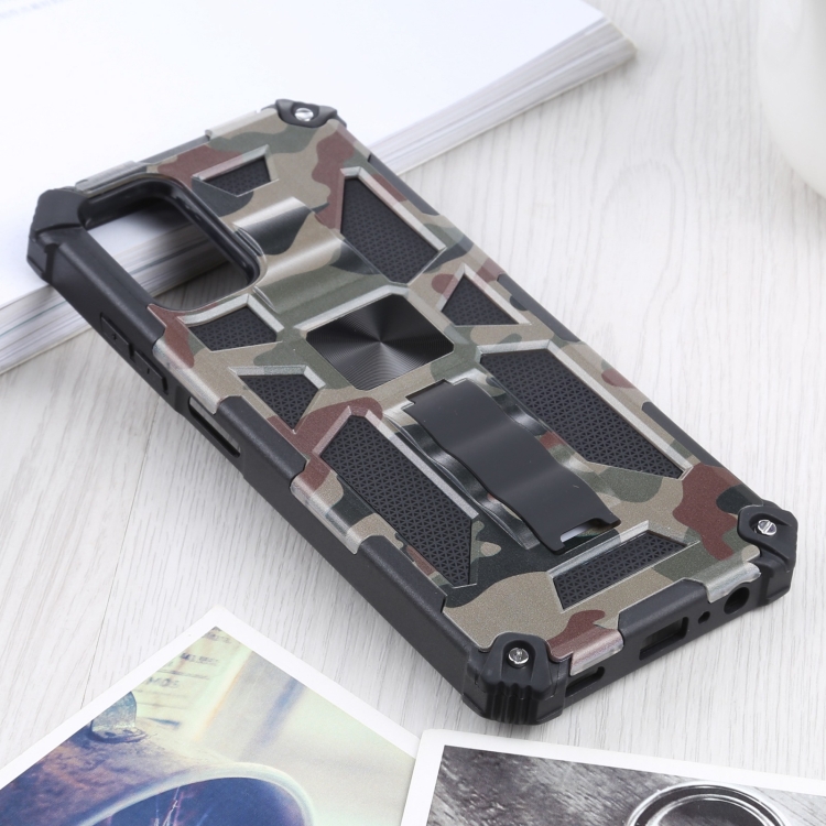 Tvrdený kryt na Samsung Galaxy A03s - Camouflage Armor