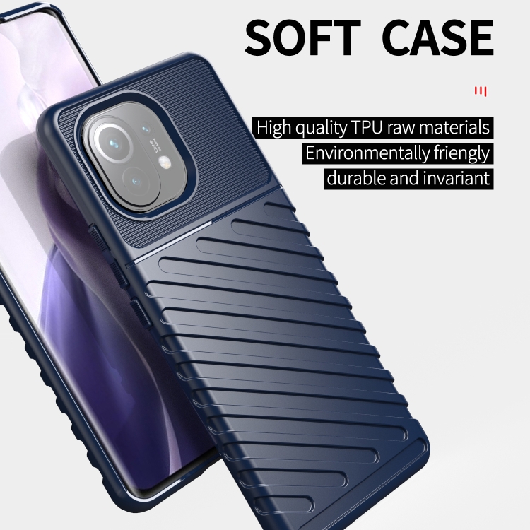 KERAMICKÁ FÓLIA + PUZDRO pre Xiaomi Mi 11 - Thunder modré