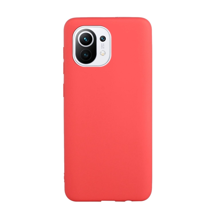 KERAMICKÁ FÓLIA + PUZDRO pre Xiaomi Mi 11 - červené