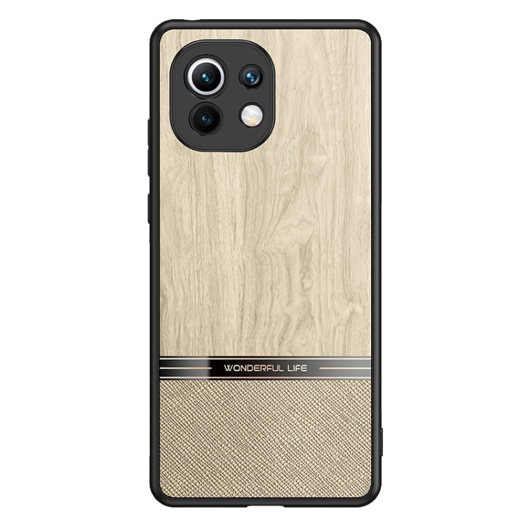KERAMICKÁ FÓLIA + PUZDRO pre Xiaomi Mi 11 - Tvrdené wood hnedé