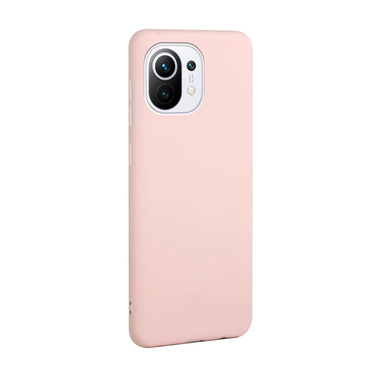 Silikónové puzdro pre Xiaomi Mi 11  - ružové