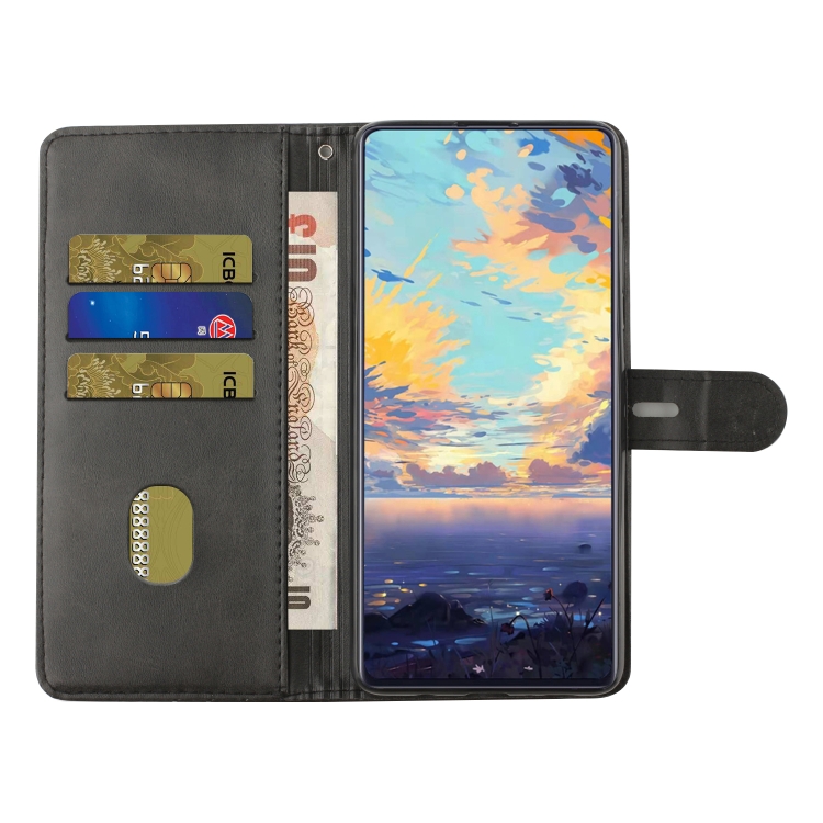 Knižkové puzdro Solid pre Xiaomi Mi 11  - čierne