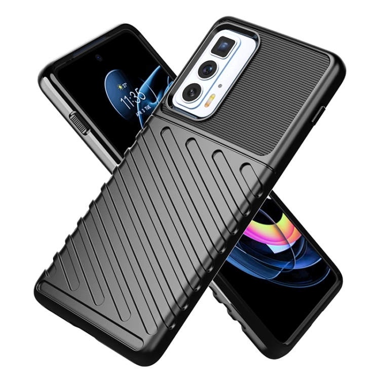 9D SKLO + PÚZDRO 2v1 pre Motorola Moto Edge 20 Pro - Thunder čierne