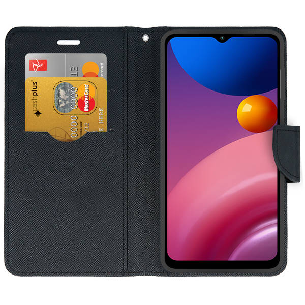 Knižkové puzdro pre Samsung Galaxy A13 5G / A04s - Smart FANCY čierne