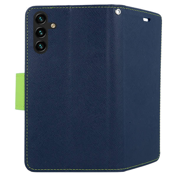 Knižkové puzdro pre Samsung Galaxy A13 5G / A04s - Smart FANCY modro zelené