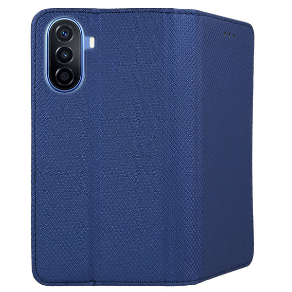 9D SKLO + PUZDRO 2v1 pre Huawei Nova Y70 - Knižkové Magnet modré