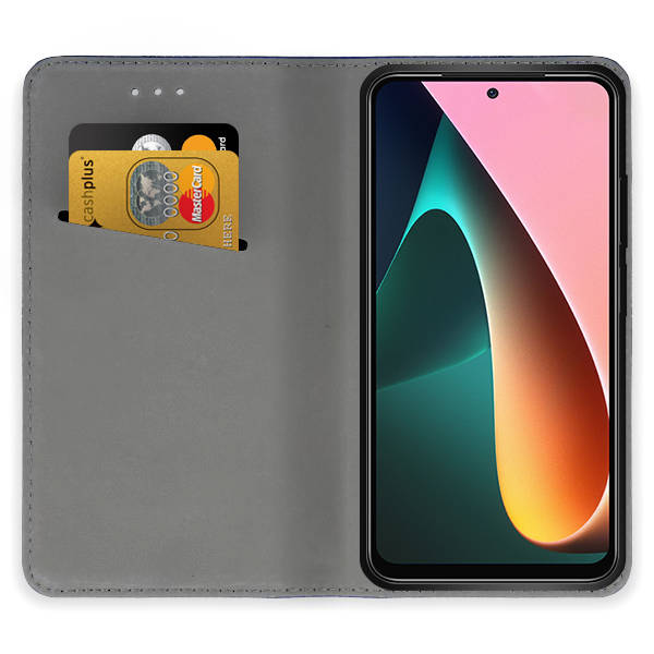 Knižkové puzdro pre Xiaomi Poco M5s - Smart Magnet čierne