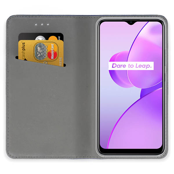 Knižkové puzdro pre Realme C31 - Smart MAGNET modré