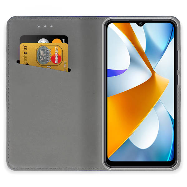 Knižkové puzdro pre Xiaomi Poco C40 - Smart Magnet červené